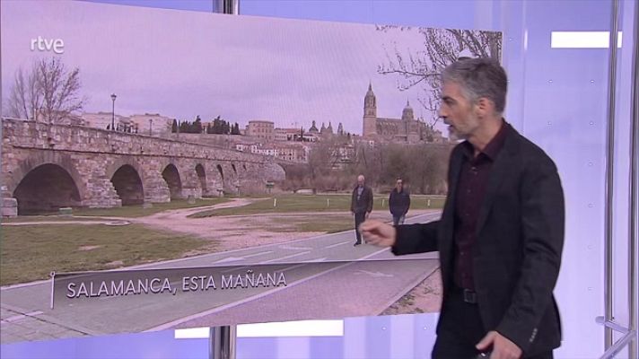 El tiempo - Intervalos de viento fuerte en la costa de Galicia