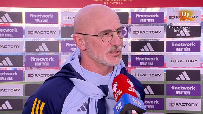 Eurocopa - Luis de la Fuente, a RTVE: "Vivo al margen de las comparaciones. Vivo el presente y el futuro"