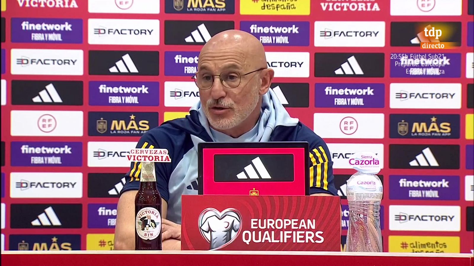 España - Noruega | De la Fuente, aliviado por la baja de Haaland | Ver