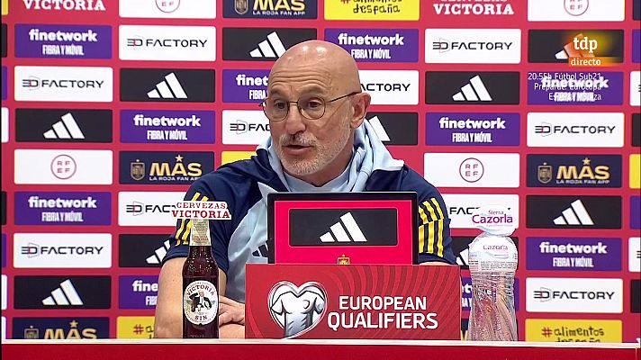 Fútbol - Luis de la Fuente: "Si digo que me gustaría ver a Haaland mañana, mentiría"