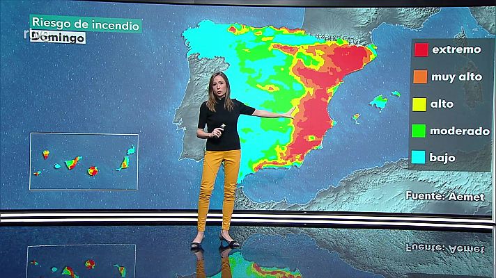 Las temperaturas diurnas ascenderán en el área mediterránea y Baleares, y bajarán en el resto