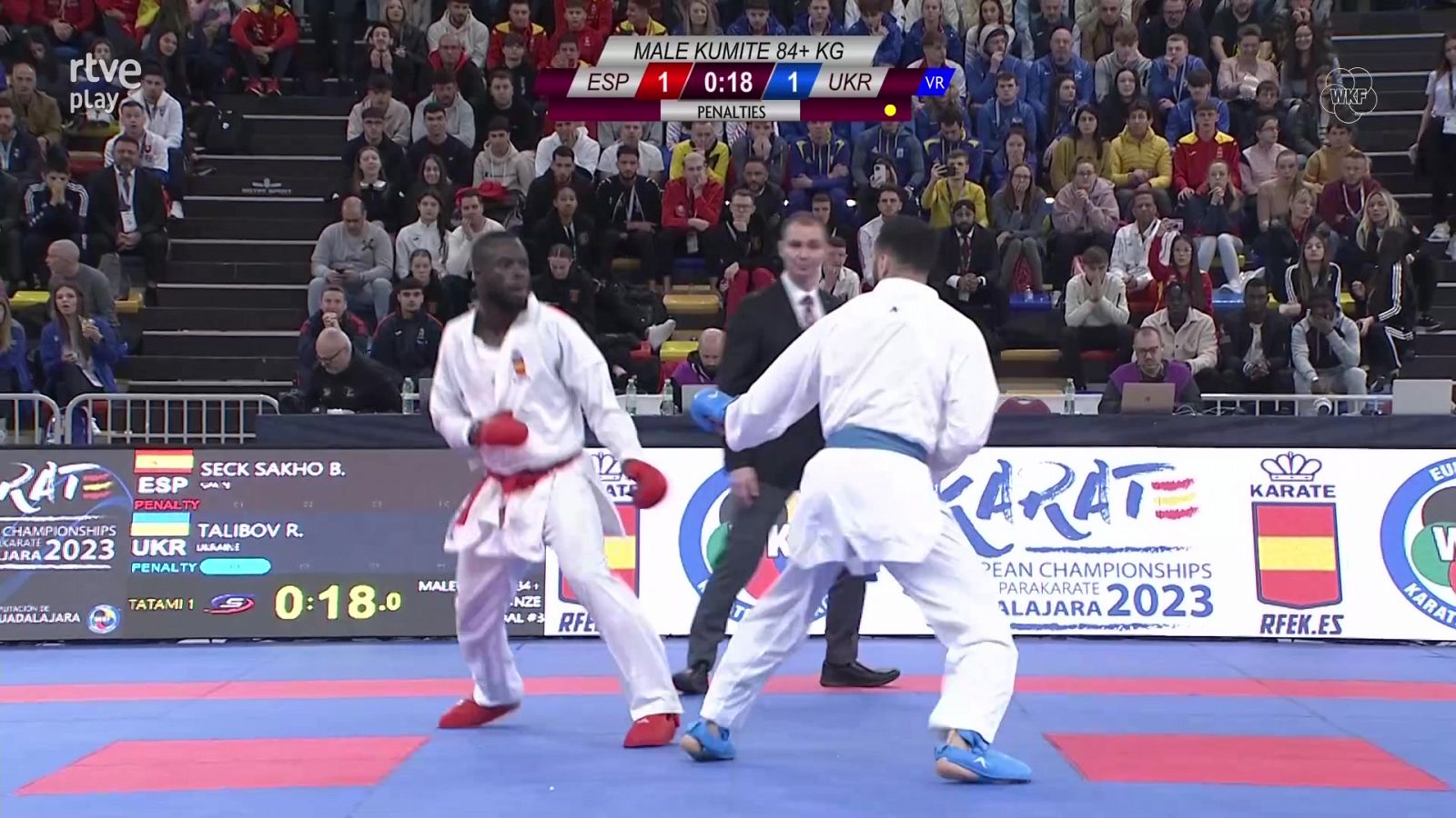 Babacar Seck logra el bronce europeo en Kumite +84 kilos