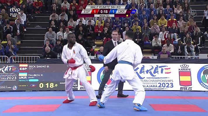 Babacar Seck logra el bronce europeo en Kumite +84 kilos