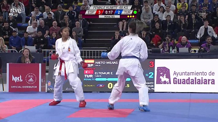 María Isabel Mejías logra el bronce europeo en Kumite -68 kilos 