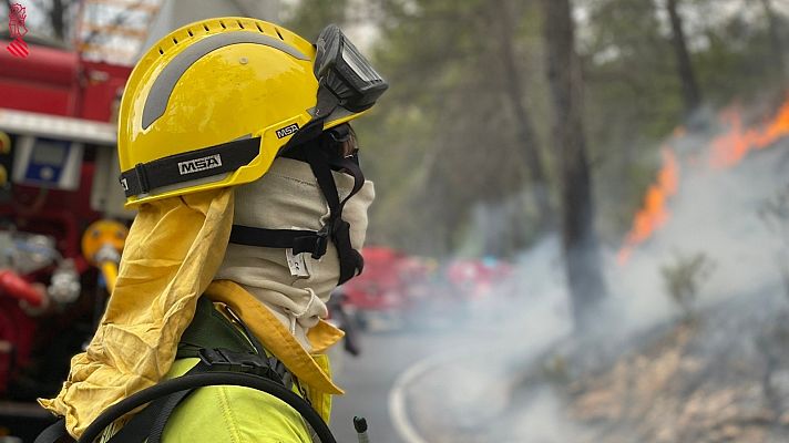 El incendio de Castellón sigue sin estar controlado