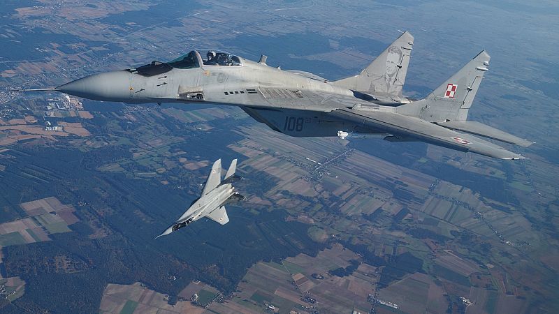 Ucrania pide aviones de combate occidentales, pero EE.UU. y Alemania no ceden