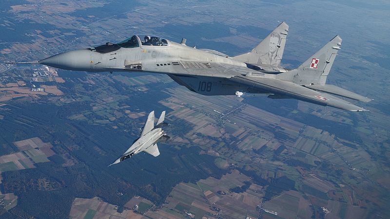 Ucrania pide aviones de combate occidentales, pero EE.UU. y Alemania no ceden