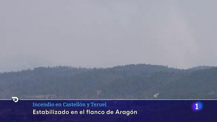 Telediario Fin de Semana - El incendio de Castellón sigue sin estar controlado y se caracteriza por su "gran voracidad"