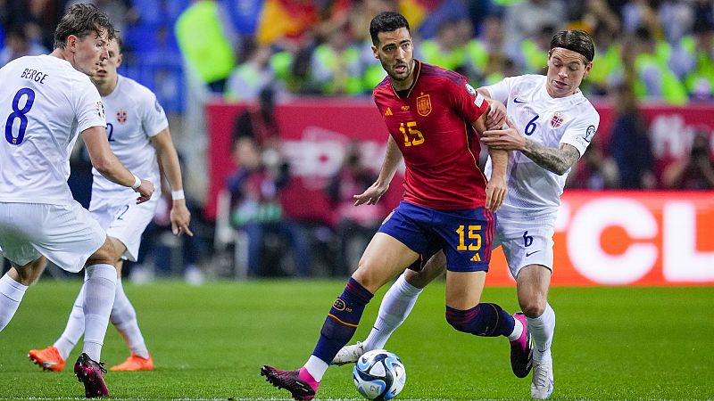 Fútbol - Selección Absoluta masculina. Clasificatorios Eurocopa 2024: España - Noruega - ver ahora