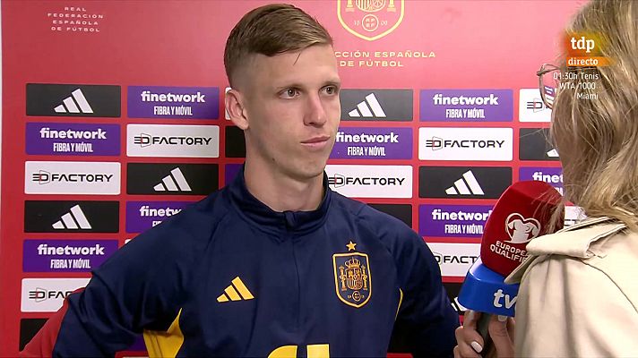 Fútbol - Dani Olmo: "La exigencia en esta selección es máxima, yo estoy preparado"