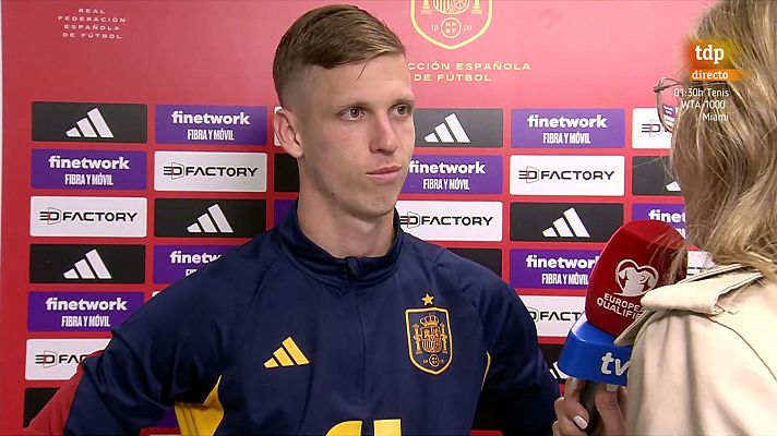 Dani Olmo: "La exigencia en esta selección es máxima, yo estoy preparado"