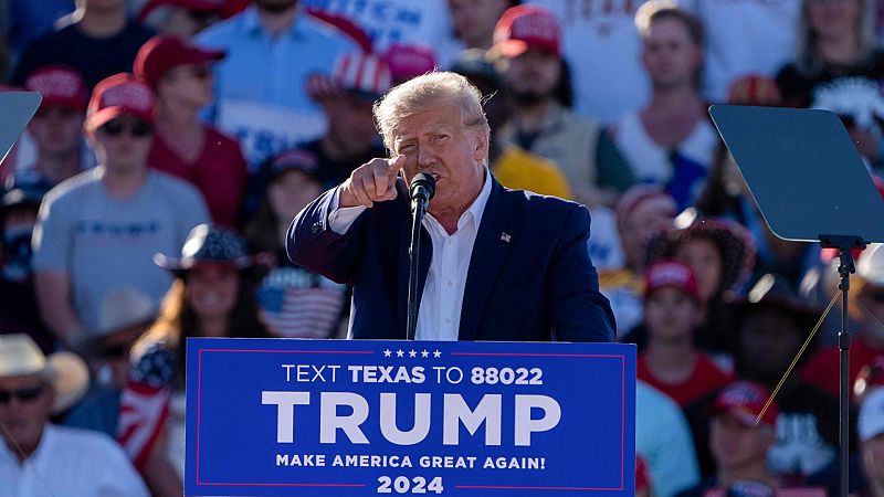 Trump celebra en Texas el primer gran acto electoral para volver a la Casa Blanca