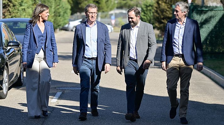 Telediario Fin de Semana - Feijóo denuncia una "pinza surrealista" contra el PP