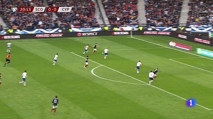 Telediario Fin de Semana - Escocia golea a Chipre y ya espera a España