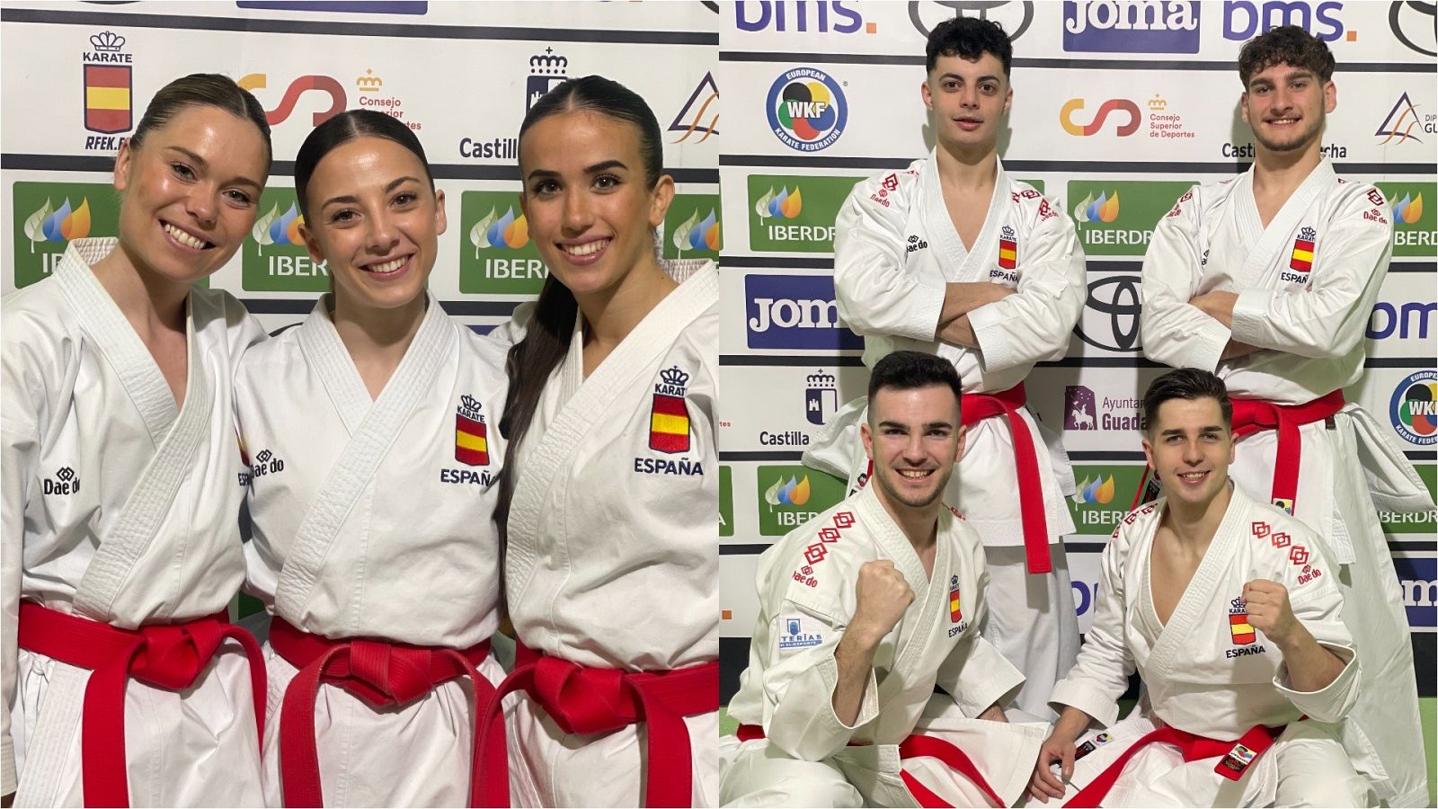 España suma dos platas en equipos y cierra los Europeos de kárate con 13 medallas