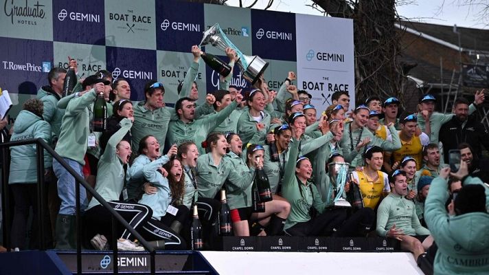 Piragüismo - Cambridge hace doblete contra Oxford y gana también en categoría masculina