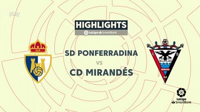 Ponferradina - Mir�ndes: resumen del partido, 33� jornada. Ver en RTVE Play
