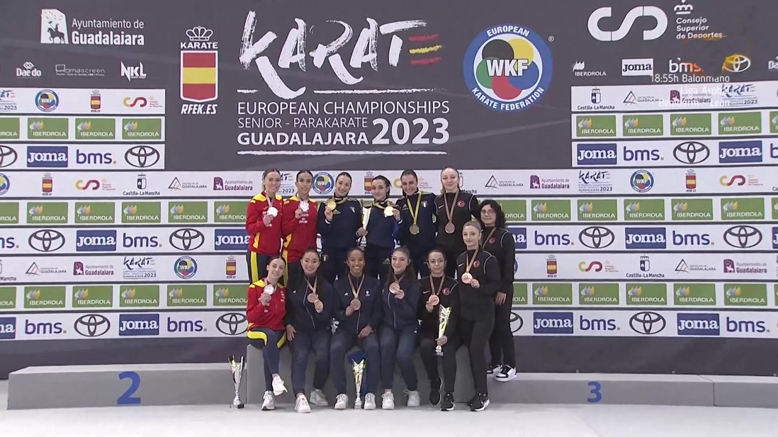 Karate Campeonato de Europa. Finales RTVE Play