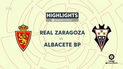 Zaragoza - Albacete: resumen del partido, 33 jornada. Ver en RTVE Play