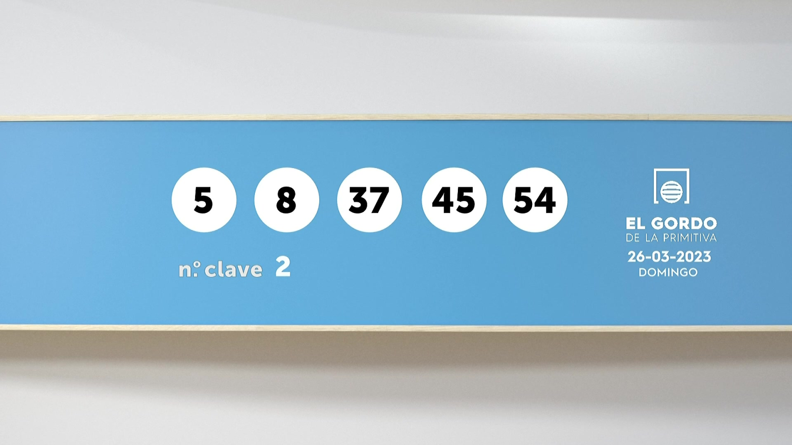 Sorteo de la Lotería Gordo de la Primitiva del 26/03/2023 - Ver ahora