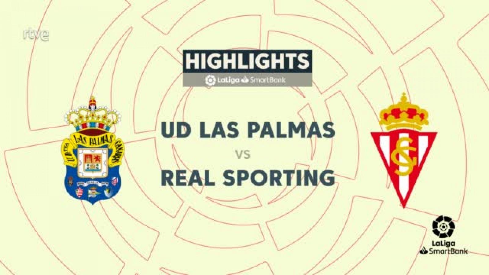 Las Palmas - Sporting: resumen de la partido, 33ª jornada