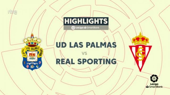 Resúmenes de LaLiga - Las Palmas - Sporting: resumen de la partido, 33ª jornada