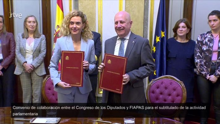 Parlamento - Subtitulado de plenos en el Congreso