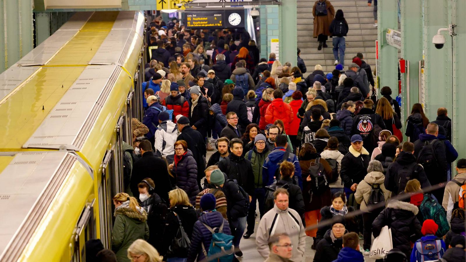 Alemania vive este lunes la mayor huelga del país en décadas