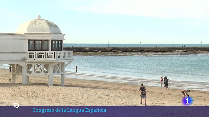 Telediario 1 - Cádiz se llena de literatura y visitantes