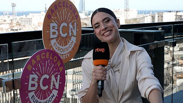 Eurovisión - Entrevista a Blanca Paloma en la Barcelona Eurovision Party