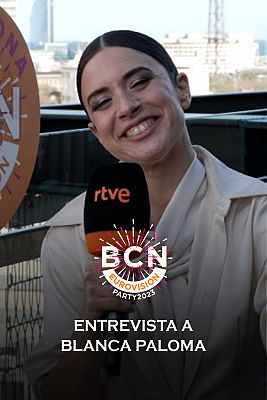 Entrevista a Blanca Paloma en la Barcelona Eurovision Party