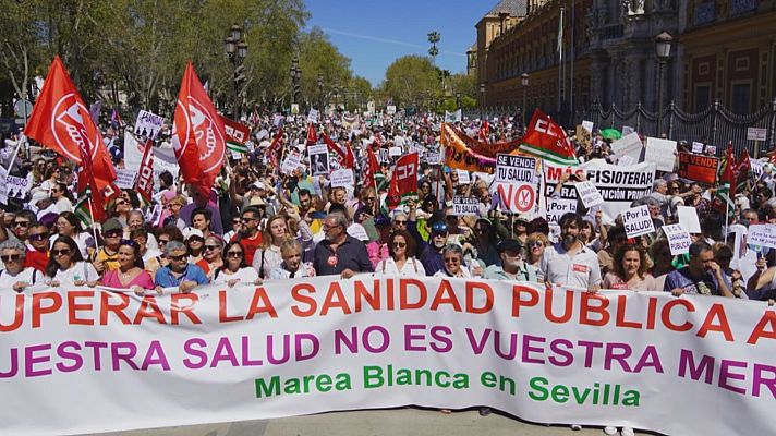 "Mareas blancas" en Andalucía