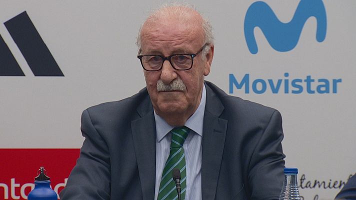 Fútbol - Del Bosque: "De la Fuente es el mejor seleccionador en este momento"