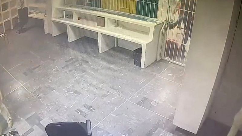 Nuevas imágenes sobre el incendio en un centro de migrantes en México