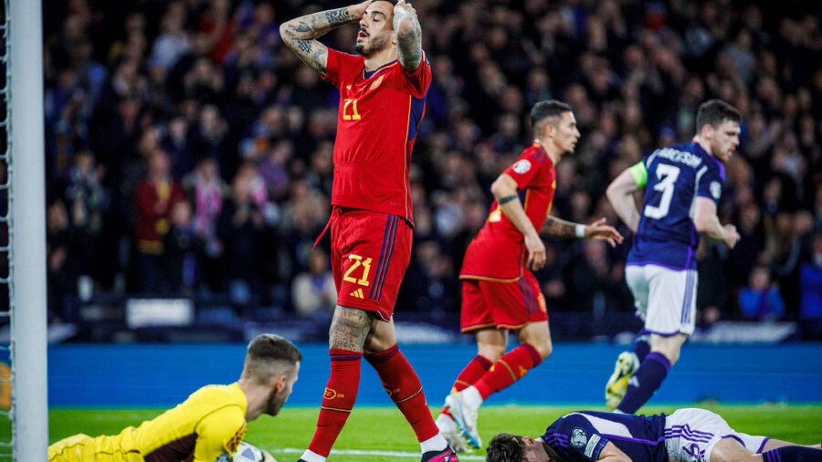 Escocia 2-0 España: De la Fuente se muestra positivo a pesar de la derrota