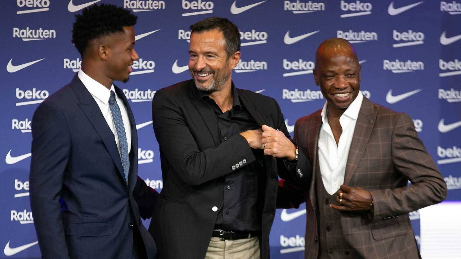 El padre de Ansu Fati pide más protagonismo de su hijo en el  Barcelona | Ver