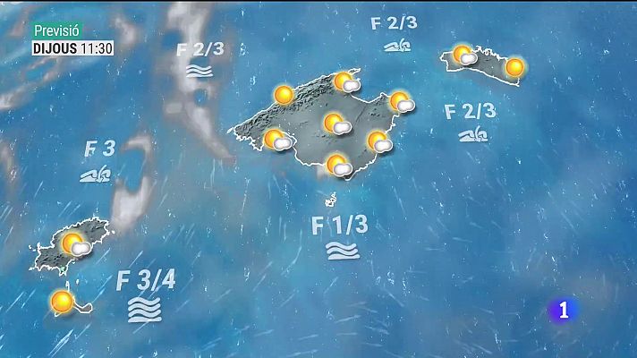 Informatiu Balear - El temps a les Illes Balears - 29/03/23