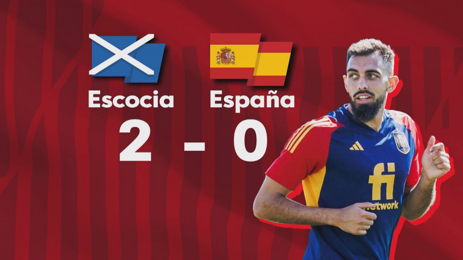 Escocia 2 - España 0