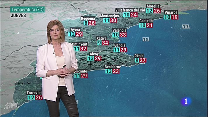 L'informatiu - Comunitat Valenciana - El tiempo en la Comunitat Valenciana 29/03/23