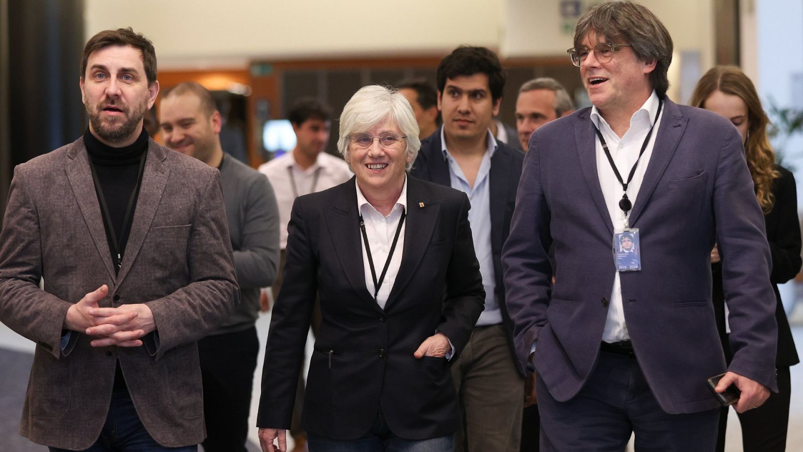 Ponsatí insta a la Eurocámara a defender su inmunidad y Metsola dice que lo estudiará la comisión jurídica