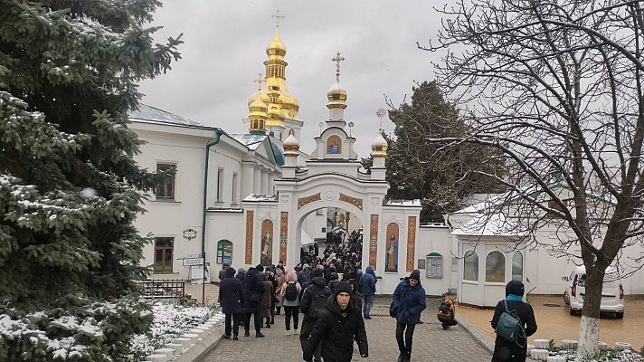 Ucrania da orden de desalojar un mítico monasterio de Kiev subordinado canónicamente al patriarcado de Moscú