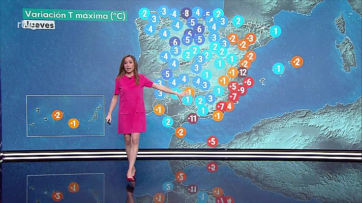 Nubosidad en aumento en Galicia, con lluvias débiles en la segunda mitad del día, sobre todo en el oeste
