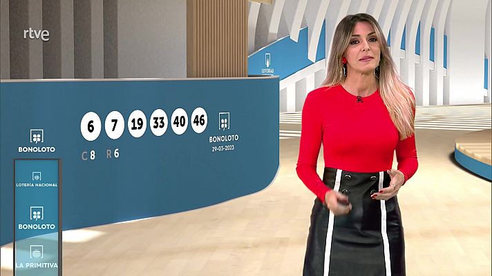 Loterías - Sorteo de la Bonoloto del 29/03/2023