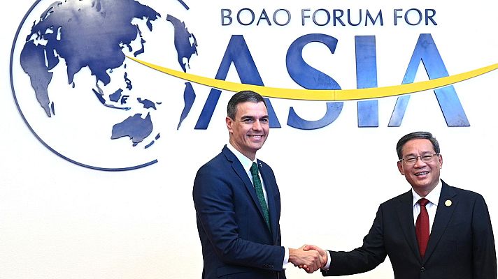 La hora de La 1 - Sánchez ofrece en China a España como país fiable para buscar la paz y recibir inversión