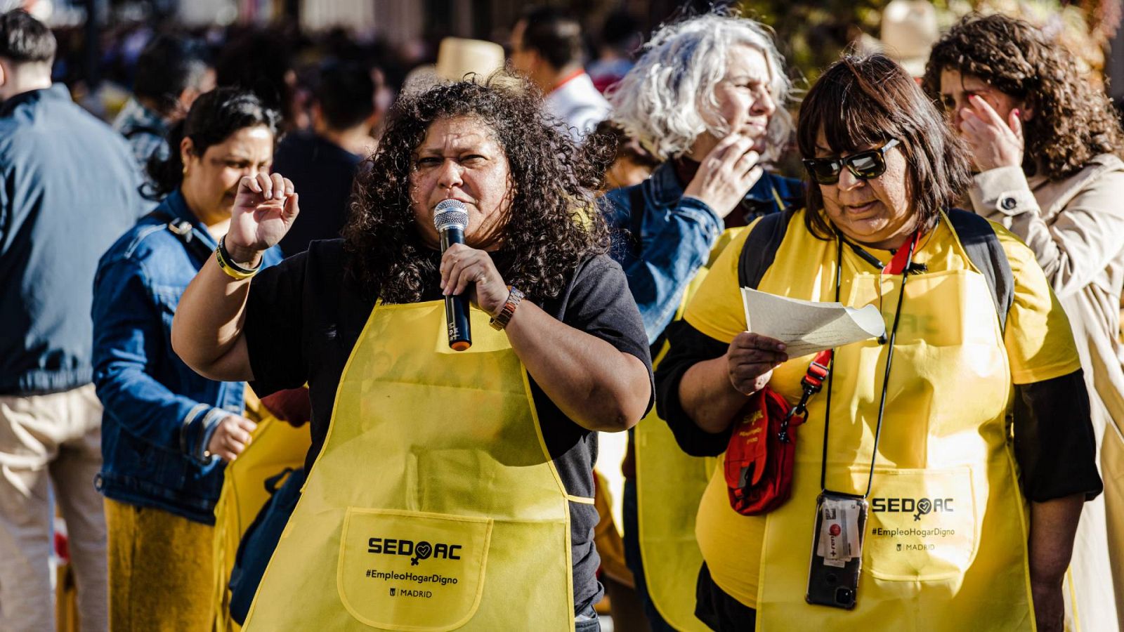  Las empleadas del hogar vuelven a pedir que las equiparen al resto de los trabajadores