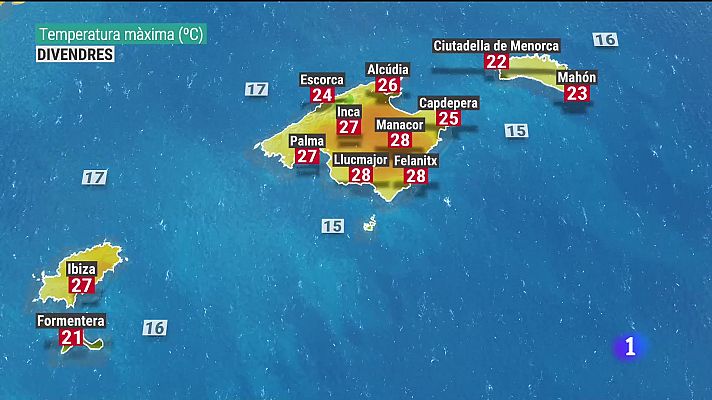 Informatiu Balear - El temps a les Illes Balears - 30/03/23