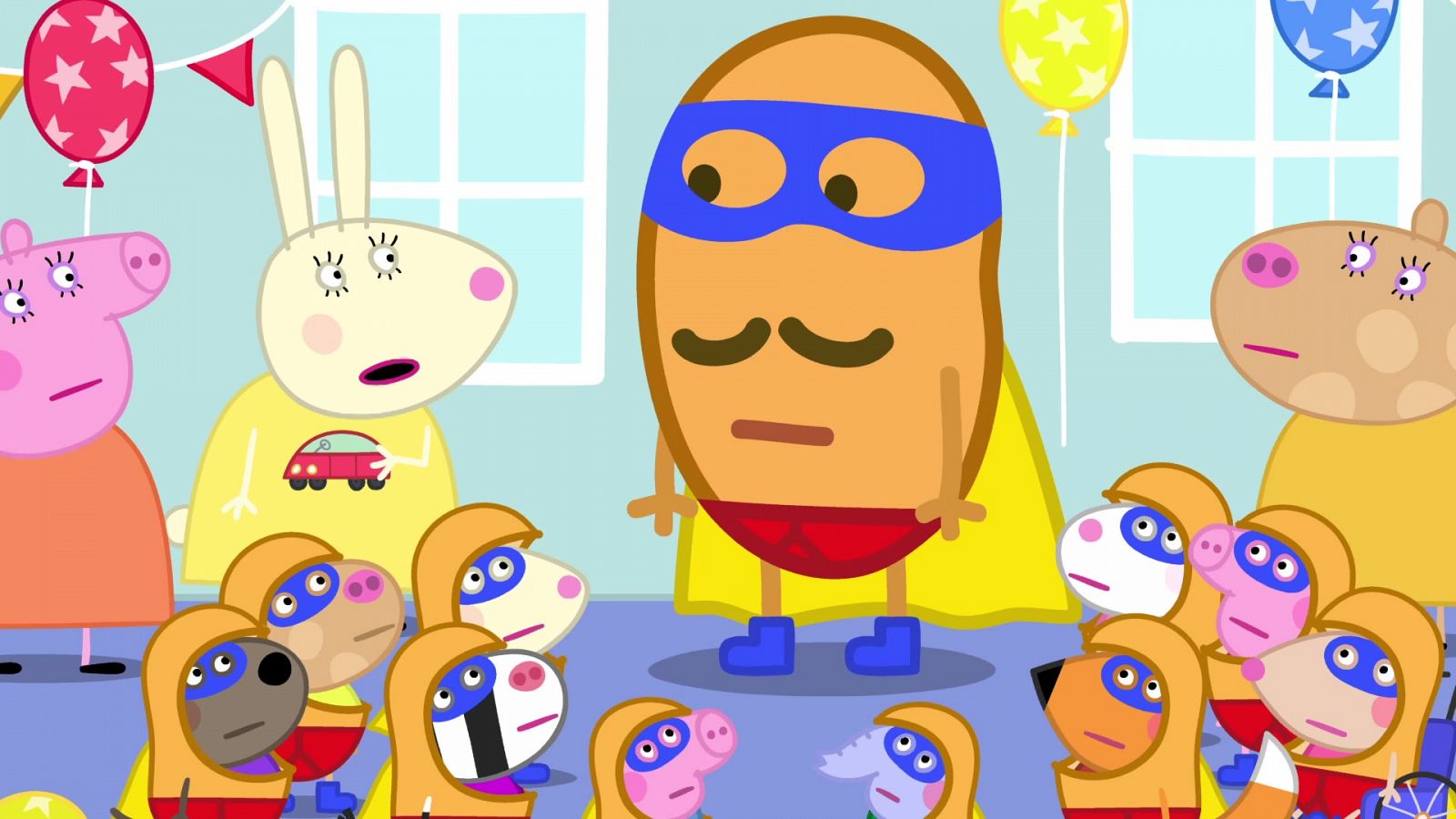 Superhero party - Peppa Pig en inglés | Ver