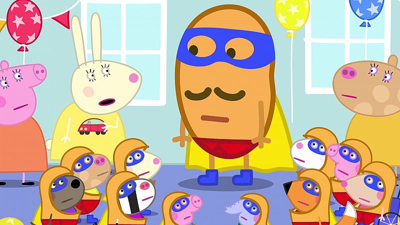 Superhero party - Peppa Pig en inglés | Ver