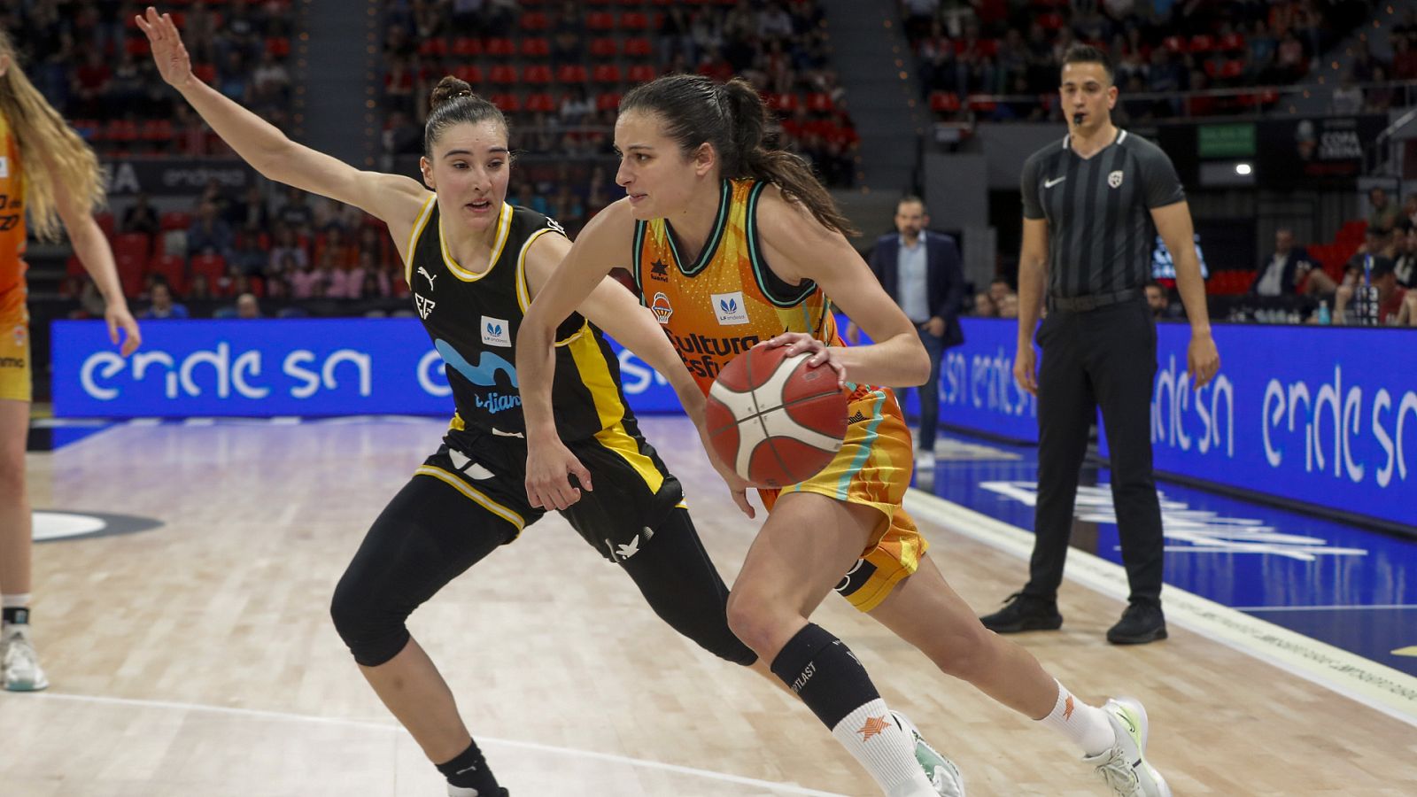 Baloncesto - Copa de la Reina 1/4 Final: Valencia Basket - Movistar Estudiantes  - RTVE Play