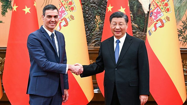 Sánchez se reune con Xi Jinping en China